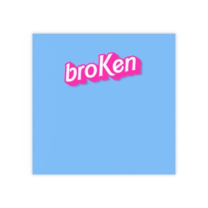 BroKen Post-it® Note Pads